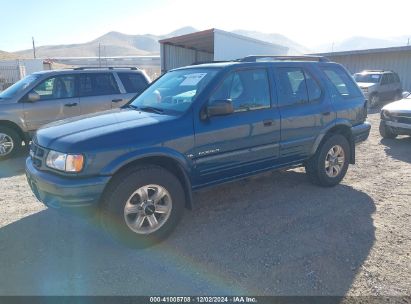 2001 ISUZU RODEO LS 3.2L V6/LSE 3.2L V6/S 3.2L V6 Blue  Gasoline 4S2CK58W014355634 photo #3