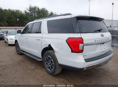 2022 FORD EXPEDITION XLT MAX White  Gasoline 1FMJK1JT6NEA38450 photo #4