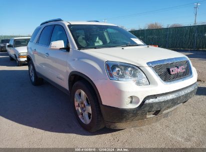 2007 GMC ACADIA SLT-1 White  Gasoline 1GKER33717J166784 photo #1