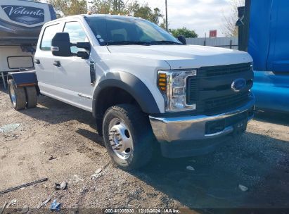 2018 FORD F-550 CHASSIS XL White  Diesel 1FD0W5HT2JEB88756 photo #1