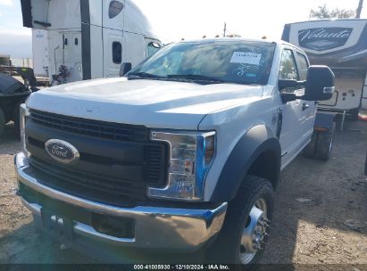 2018 FORD F-550 CHASSIS XL White  Diesel 1FD0W5HT2JEB88756 photo #3