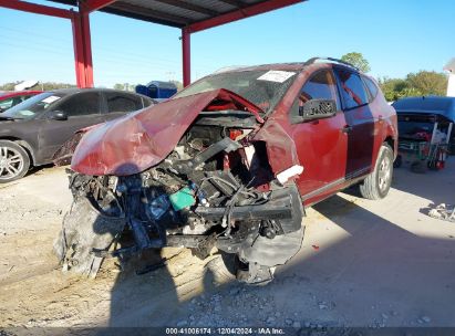 2014 NISSAN ROGUE SELECT S Red  Gasoline JN8AS5MT4EW615725 photo #3