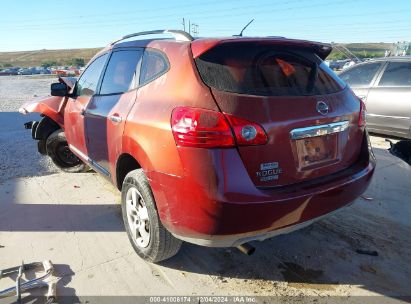 2014 NISSAN ROGUE SELECT S Red  Gasoline JN8AS5MT4EW615725 photo #4