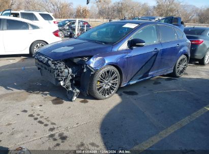 2016 FORD FOCUS ST Blue  Gasoline 1FADP3L92GL351354 photo #3