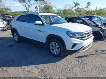 2021 VOLKSWAGEN ATLAS CROSS SPORT 2.0T S White  Gasoline 1V2AC2CA7MC229953 photo #1