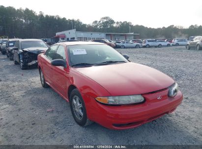 2004 OLDSMOBILE ALERO GL1 Red  Gasoline 1G3NL52F34C199951 photo #1