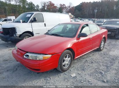 2004 OLDSMOBILE ALERO GL1 Red  Gasoline 1G3NL52F34C199951 photo #3