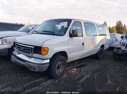 2007 FORD E-350 SUPER DUTY XL/XLT White  Gasoline 1FBSS31L77DA42833 photo #3