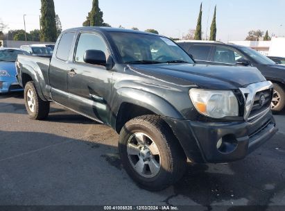 2006 TOYOTA TACOMA ACCESS CAB Black  Gasoline 5TEUU42N86Z275064 photo #1