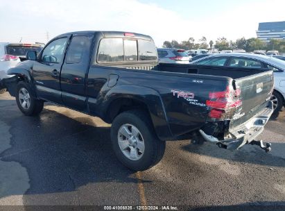 2006 TOYOTA TACOMA ACCESS CAB Black  Gasoline 5TEUU42N86Z275064 photo #4