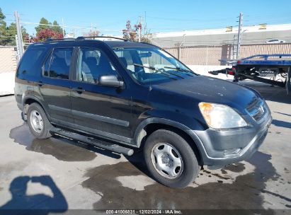 2002 HONDA CR-V LX Black  Gasoline JHLRD68422C024696 photo #1