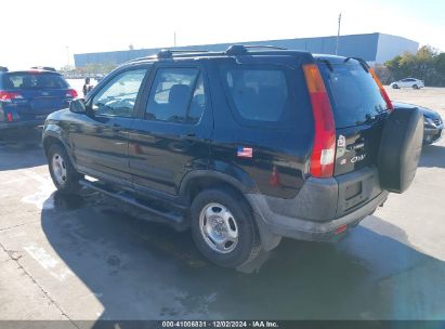 2002 HONDA CR-V LX Black  Gasoline JHLRD68422C024696 photo #4