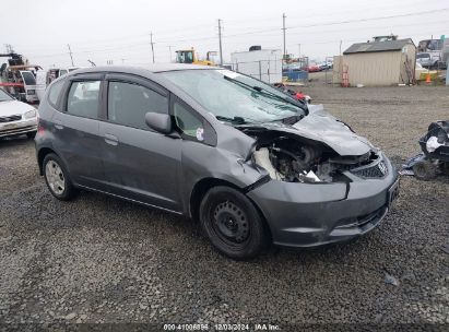 2013 HONDA FIT Gray  Gasoline JHMGE8H31DC047585 photo #1