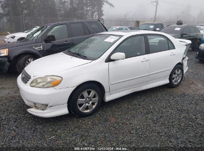 2004 TOYOTA COROLLA S White  Gasoline 1NXBR32E44Z270383 photo #3