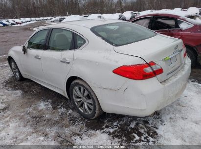 2011 INFINITI M37X White  Gasoline JN1BY1AR7BM375984 photo #4