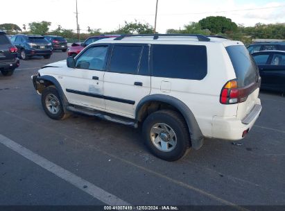 2003 MITSUBISHI MONTERO SPORT ES/LS White  Gasoline JA4LS21H13J020130 photo #4