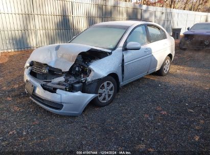 2010 HYUNDAI ACCENT GLS Silver  Gasoline KMHCN4AC2AU486380 photo #3