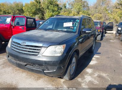 2009 KIA BORREGO LX Blue  Gasoline KNDJJ741095012209 photo #3