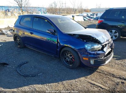 2012 VOLKSWAGEN GTI 2-DOOR Dark Blue  Gasoline WVWED7AJ1CW089508 photo #1