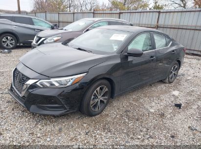 2022 NISSAN SENTRA SV XTRONIC CVT Black  Gasoline 3N1AB8CV1NY318441 photo #3