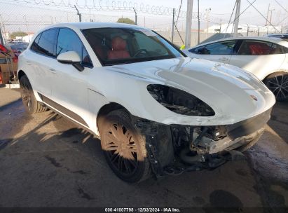 2018 PORSCHE MACAN White  Gasoline WP1AA2A51JLB07614 photo #1