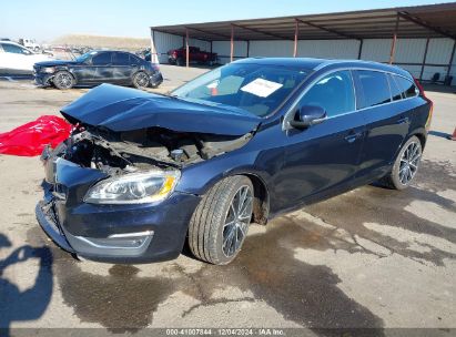 2016 VOLVO V60 T5 DRIVE-E PLATINUM Dark Blue  Gasoline YV140MEM3G1305186 photo #3