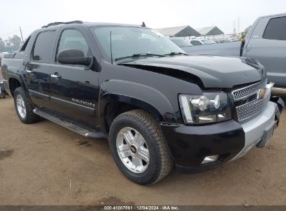 2007 CHEVROLET AVALANCHE 1500 LT Black  Flexible Fuel 3GNEC12097G318499 photo #1