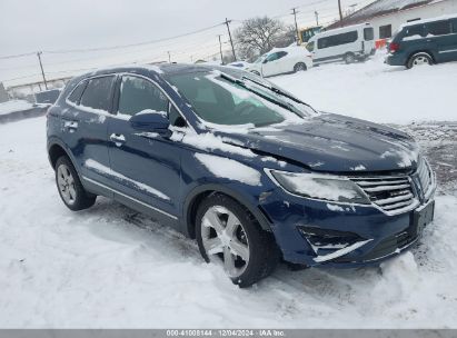 2017 LINCOLN MKC PREMIERE Navy  Gasoline 5LMCJ1D97HUL71369 photo #1