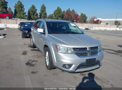 2013 DODGE JOURNEY SXT Silver  Flexible Fuel 3C4PDCBG0DT619639 photo #1