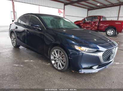 2019 MAZDA MAZDA3 PREFERRED PACKAGE Dark Blue  gas JM1BPBDM1K1116365 photo #1