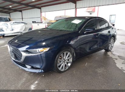 2019 MAZDA MAZDA3 PREFERRED PACKAGE Dark Blue  gas JM1BPBDM1K1116365 photo #3