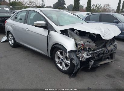 2014 FORD FOCUS SE Silver  Gasoline 1FADP3F21EL302061 photo #1