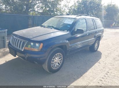 2004 JEEP GRAND CHEROKEE LIMITED Navy  Gasoline 1J4GX58N44C435786 photo #3