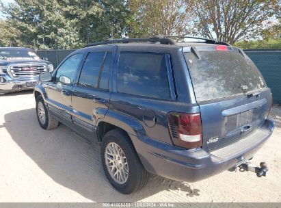 2004 JEEP GRAND CHEROKEE LIMITED Navy  Gasoline 1J4GX58N44C435786 photo #4