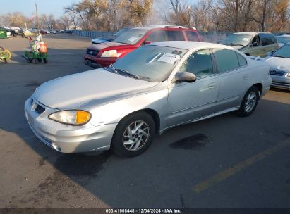 2003 PONTIAC GRAND AM SE1 Silver  Gasoline 1G2NF52E23C245111 photo #3