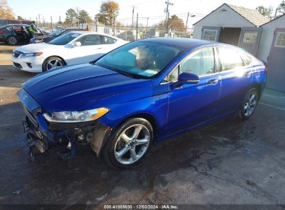 2013 FORD FUSION SE Blue  Gasoline WBA3B3C56DF535155 photo #3