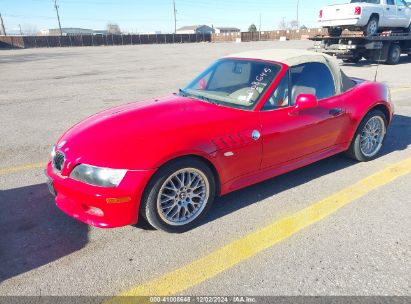 2000 BMW Z3 2.8 Red  Gasoline 4USCH3341YLF71185 photo #3