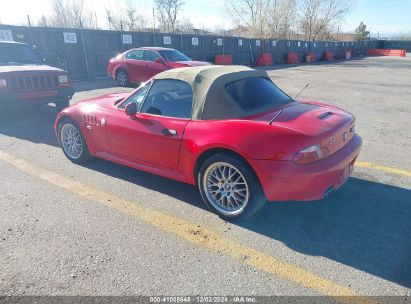 2000 BMW Z3 2.8 Red  Gasoline 4USCH3341YLF71185 photo #4