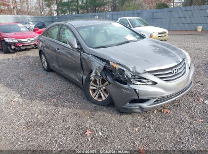 2013 HYUNDAI SONATA GLS Gray  Gasoline 5NPEB4AC3DH714584 photo #1