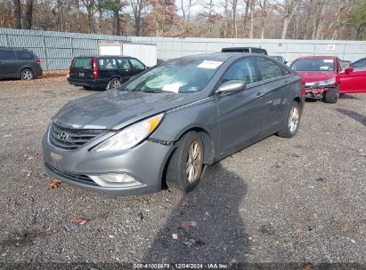 2013 HYUNDAI SONATA GLS Gray  Gasoline 5NPEB4AC3DH714584 photo #3