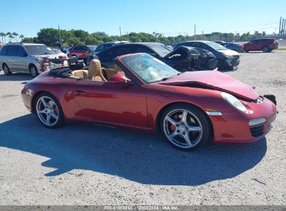 2010 PORSCHE 911 CARRERA S Red  Gasoline WP0CB2A9XAS754920 photo #1