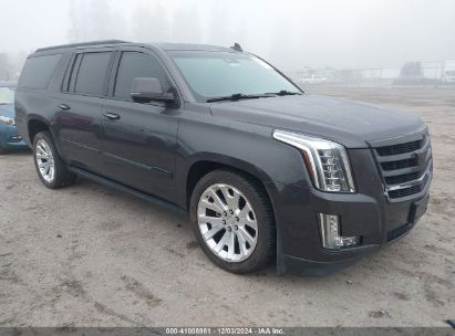 2015 CADILLAC ESCALADE ESV PREMIUM Black  Gasoline 1GYS4TKJ0FR690691 photo #1