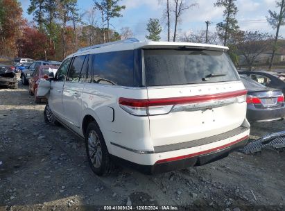 2022 LINCOLN NAVIGATOR STANDARD L White  Gasoline 5LMJJ3NT9NEL08292 photo #4