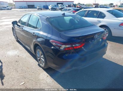 2022 TOYOTA CAMRY LE Blue  Gasoline 4T1C11AK4NU658349 photo #4