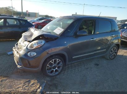 2014 FIAT 500L TREKKING Gray  Gasoline ZFBCFADH8EZ014218 photo #3