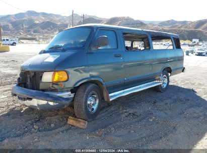 1999 DODGE RAM WAGON 3500 Green  Gasoline 2B5WB35Z6XK533114 photo #3