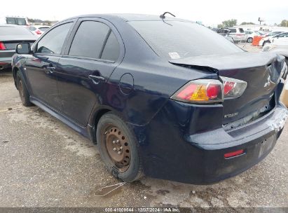 2014 MITSUBISHI LANCER ES Dark Blue  Gasoline JA32U2FU4EU014615 photo #4