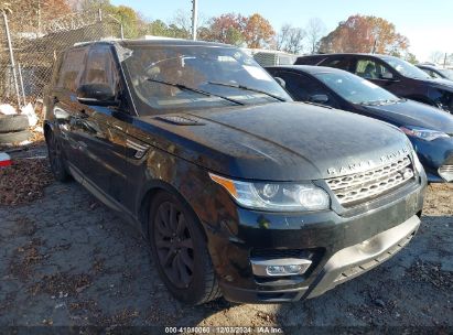 2017 LAND ROVER RANGE ROVER SPORT 3.0L V6 TURBOCHARGED DIESEL HSE TD6 Black  Diesel SALWR2FK2HA690868 photo #1