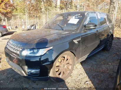 2017 LAND ROVER RANGE ROVER SPORT 3.0L V6 TURBOCHARGED DIESEL HSE TD6 Black  Diesel SALWR2FK2HA690868 photo #3