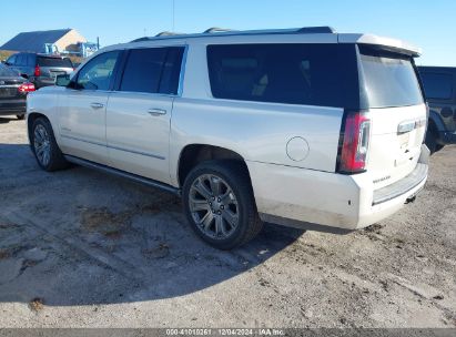 2015 GMC YUKON XL 1500 DENALI White  Gasoline 1GKS2JKJXFR227350 photo #4